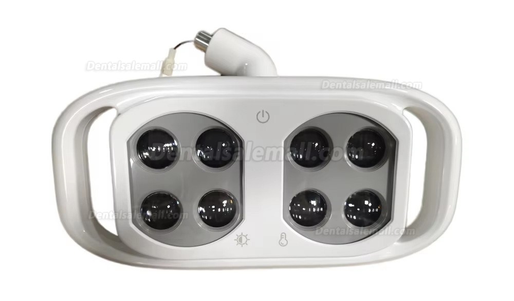Dental Chair Light Infrared Inductive Oral Lamp 8 LEDs 10W 2 Color Adjustable